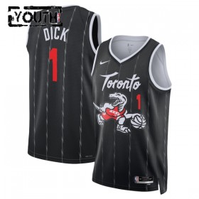 Maillot Enfant Toronto Raptors Grady Dick 2025-26 Nike City Edition Noir Swingman
